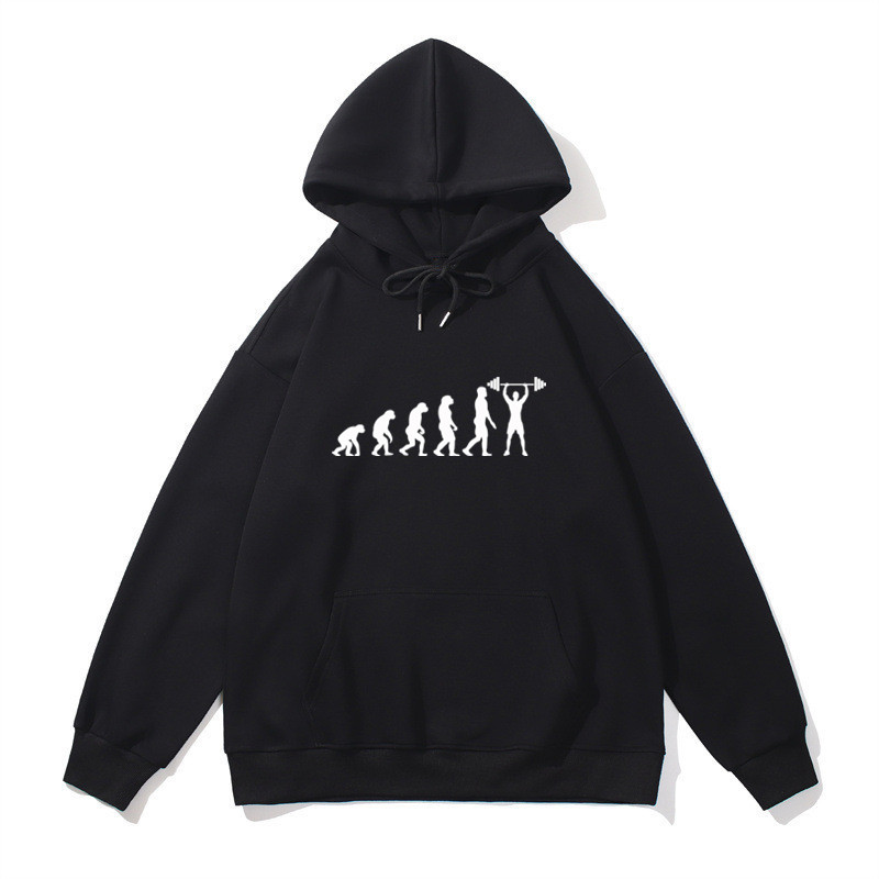 Women Fashion Evolution - Felpe con cappuccio in cotone Powerlifting