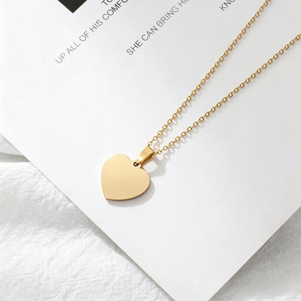 Women'S Fashion E Commerce - Collana lunga classica in acciaio inossidabile