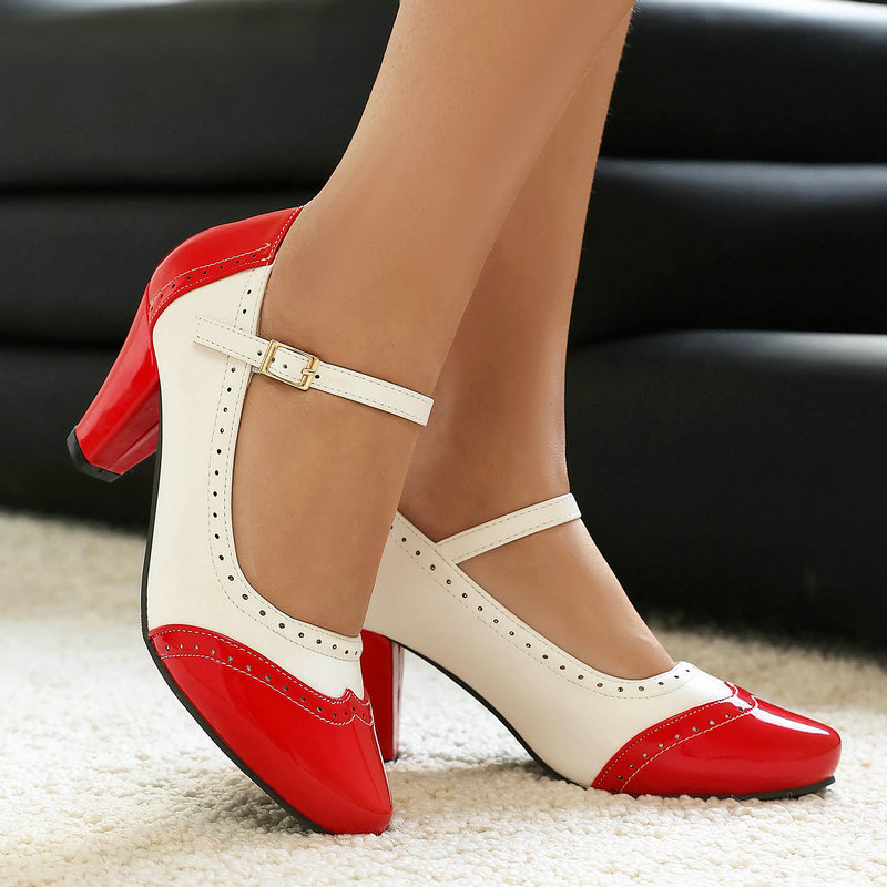 Women'S Fashion In The 50S - Scarpe Mary Jane da Donna in
