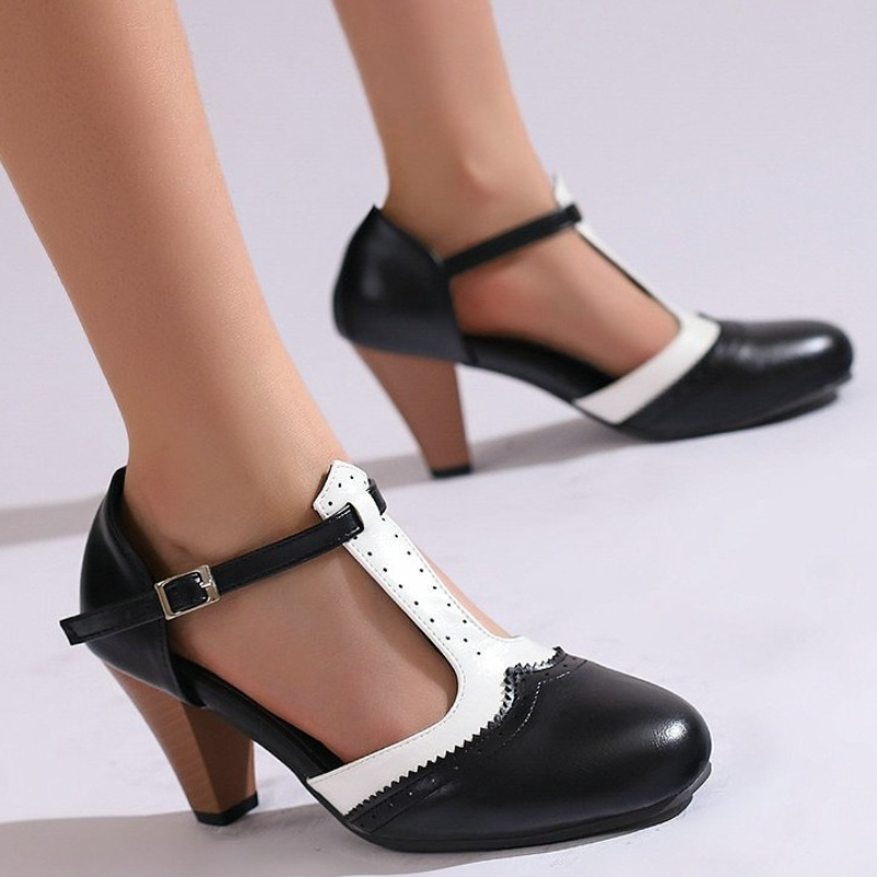 Women'S Fashion In The 1950S - Scarpe da Donna Vintage Mary Jane