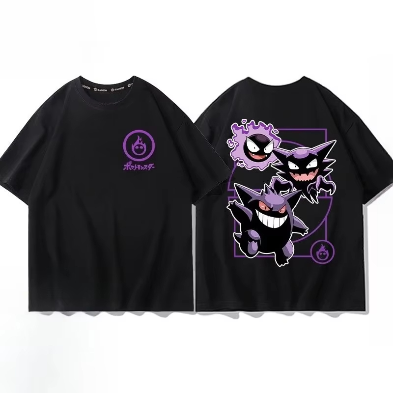 Women Fashion Evolution - T-shirt in puro cotone stampato Pokémon