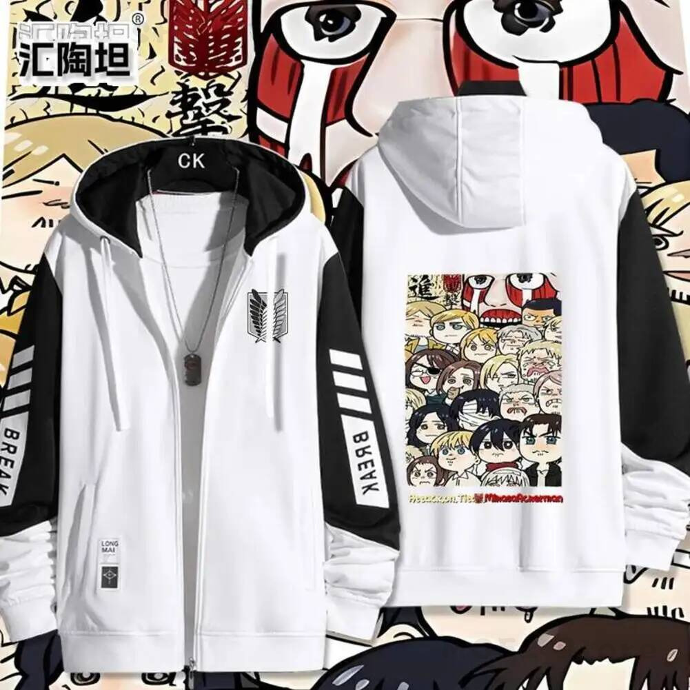Women'S Fashion Jackets - Ackerman Levi Mikasa·Ackerman Eren Jaeger Giacca