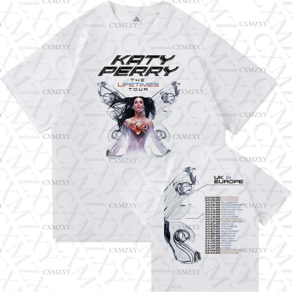 Women'S Fashion Uk 2025 - T-Shirt KatyPerry The Lifetime UK&EUROPE MEXICO