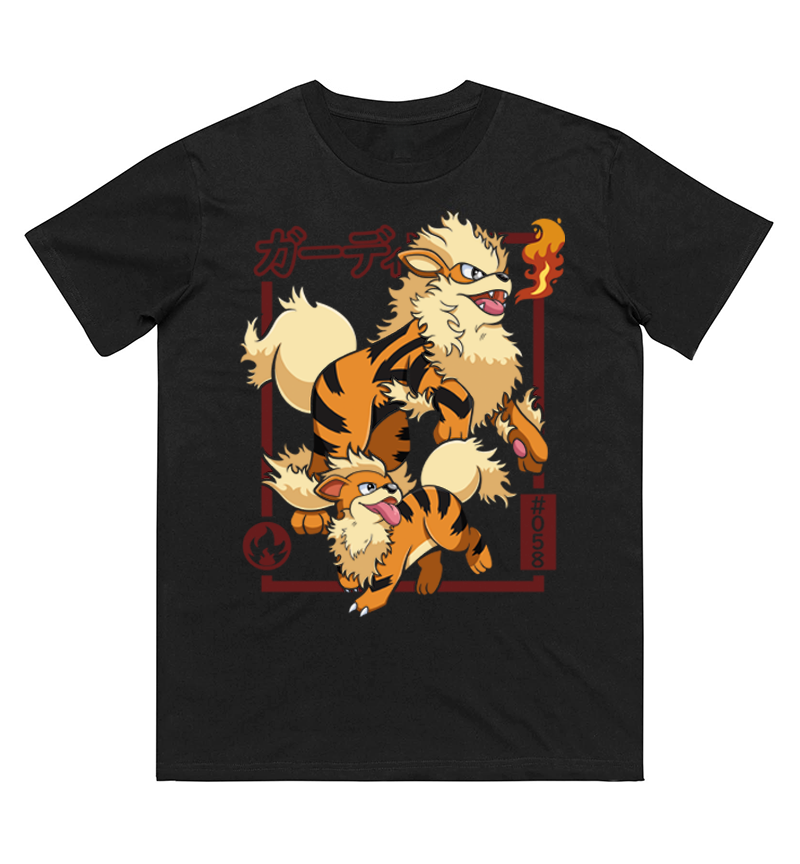 Women Fashion Evolution - T-shirt in puro cotone stampato Pokémon