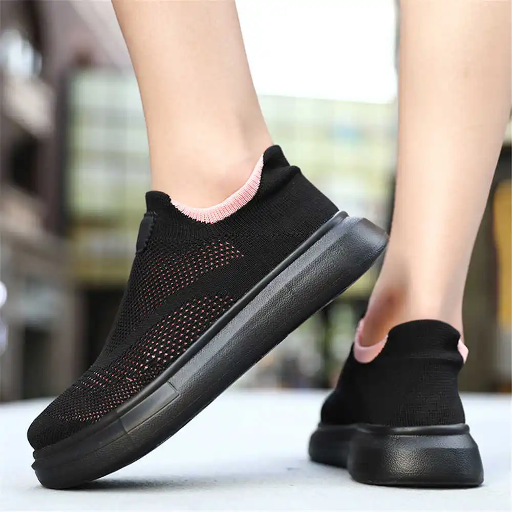 Women'S Fashion From The 50S - Calze con plateau scarpe marroni per