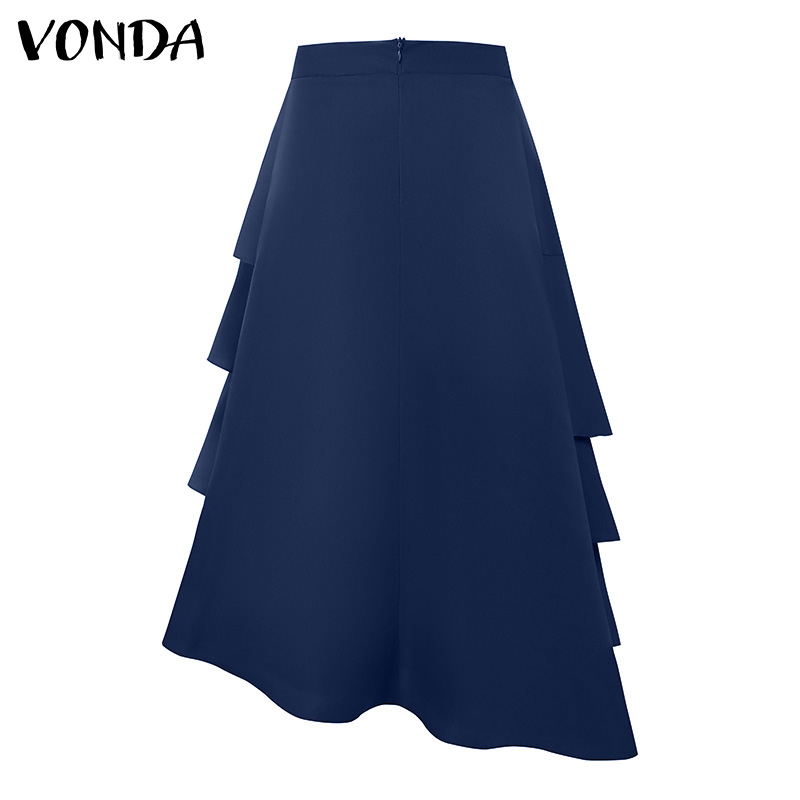 VONDA Plus Size 5XL Gonna lung - Women'S Fashion Layering recensione e prezzo
