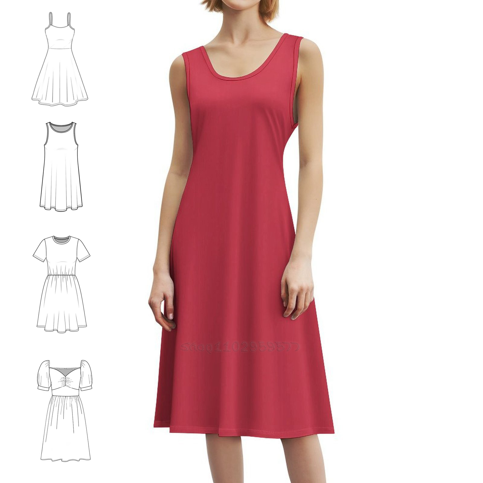 Abito grembiule floreale papri - Smocked Dress Women recensione e prezzo