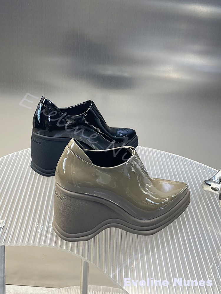 Scarpe con zeppa a punta a V i - Women'S Fashion Layering recensione e prezzo