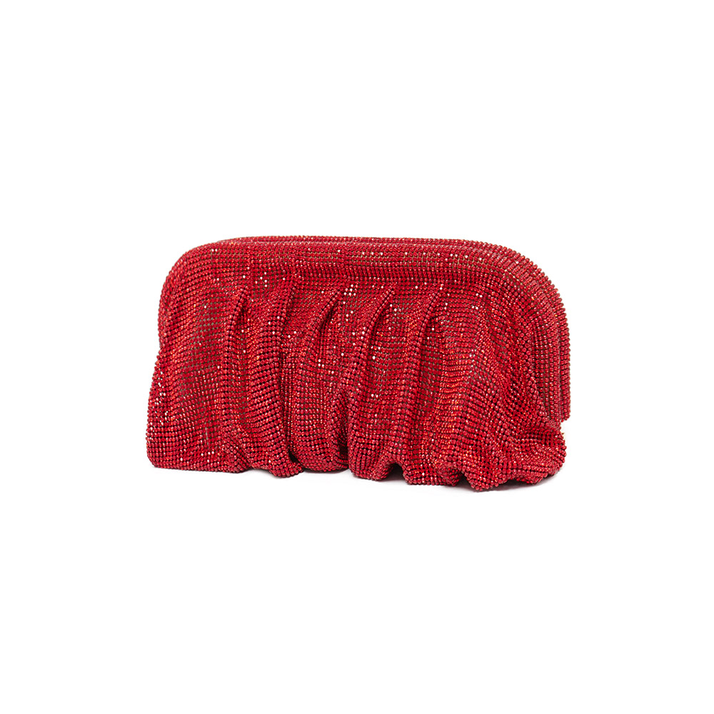Borsa Clutch Rossa in Allumini - Women Fashion Reddit recensione e prezzo