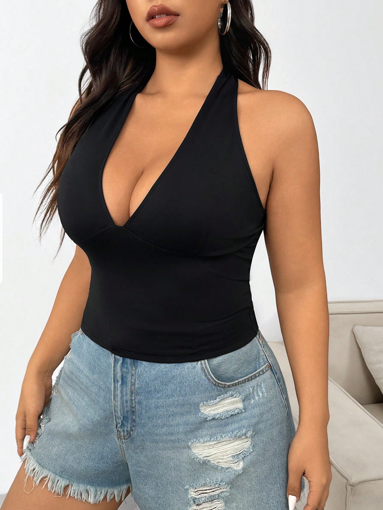 Nuova moda tinta unita taglie  - Women'S Fashion Vest Tops recensione e prezzo