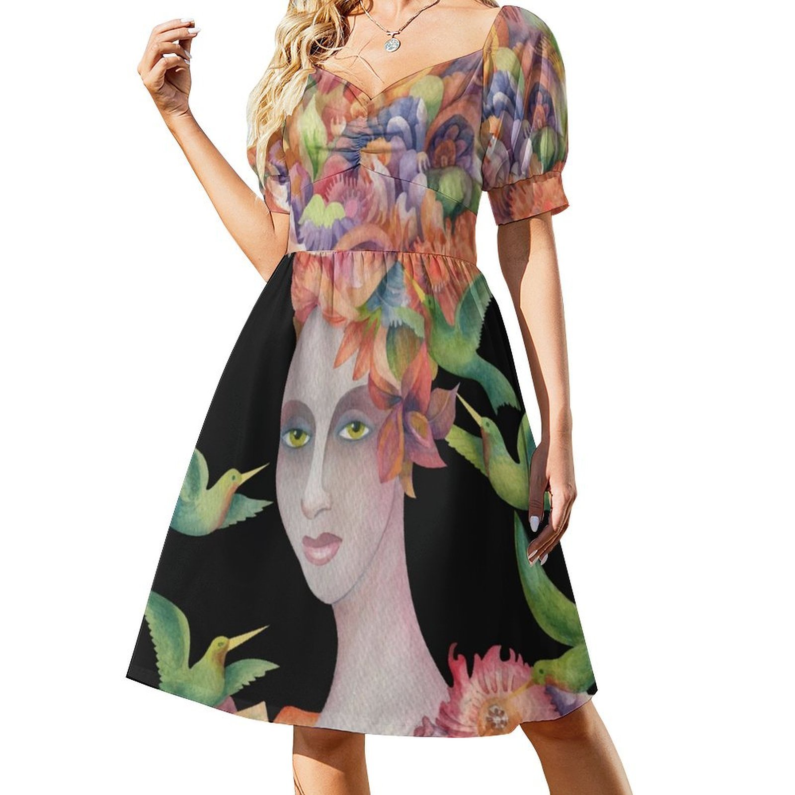 Chi è quella ragazza? # 4 Abit - Smocked Dress Women recensione e prezzo