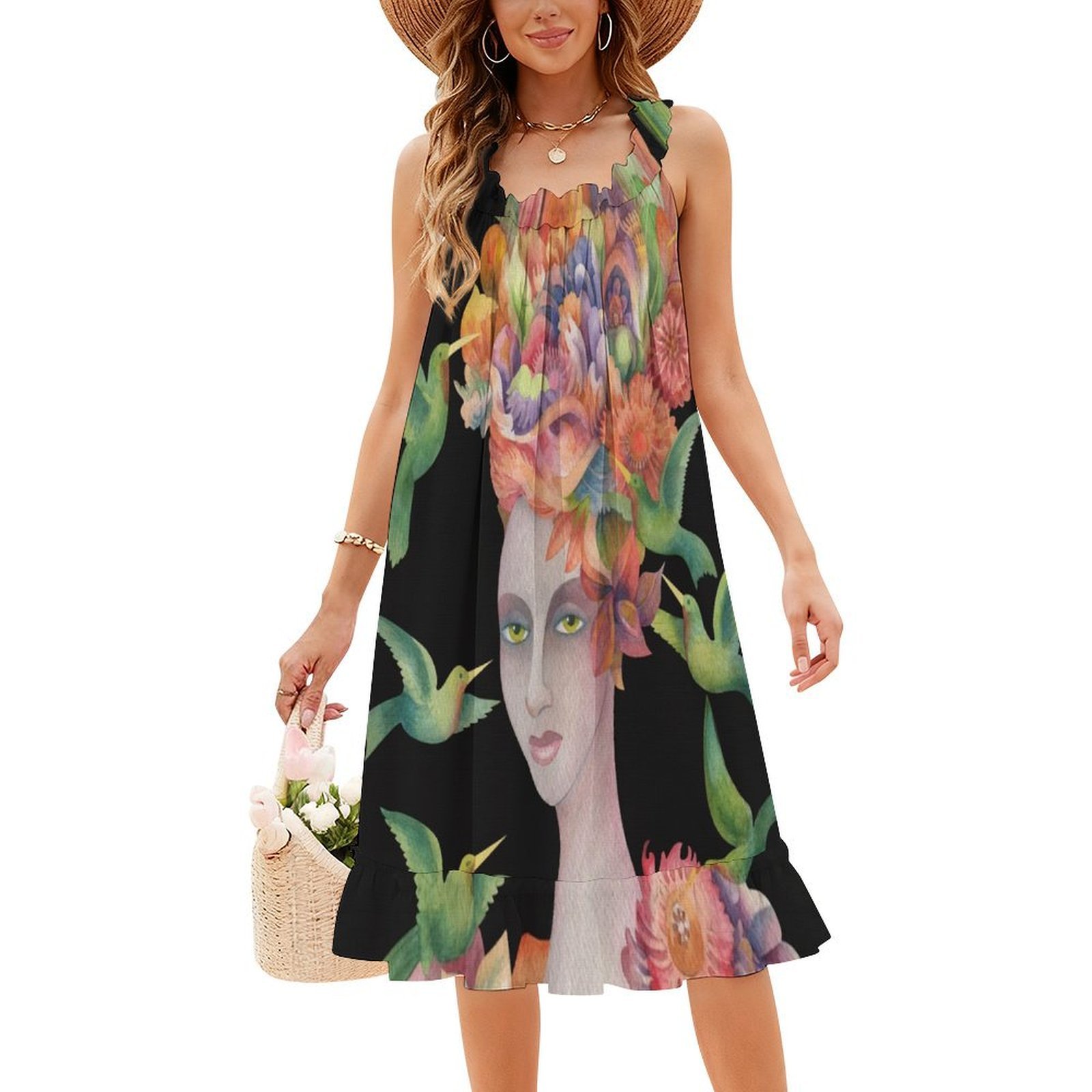 Chi è quella ragazza? # 4 Abit - Smocked Dress Women recensione e prezzo