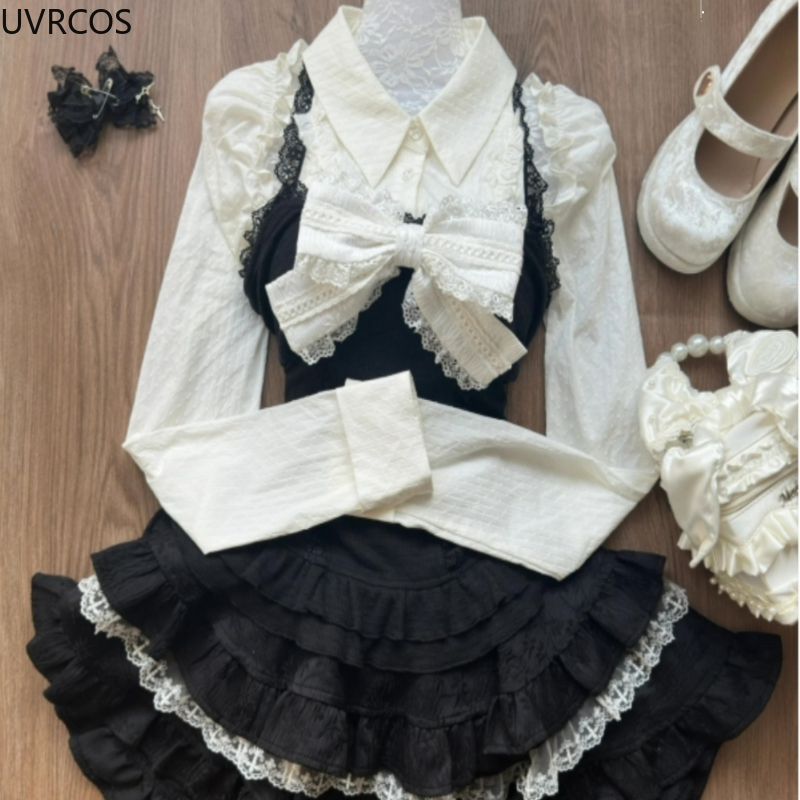 Y2k Estetica Lolita Stile 3 Pe - Women'S Y2K Fashion Aesthetic recensione e prezzo