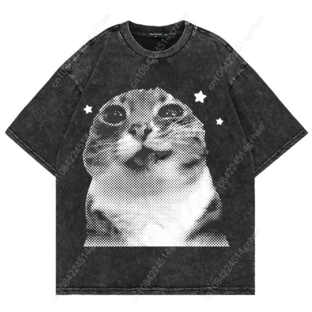 T-Shirt Vintage in Cotone 100% - Women'S Y2K Fashion Aesthetic recensione e prezzo