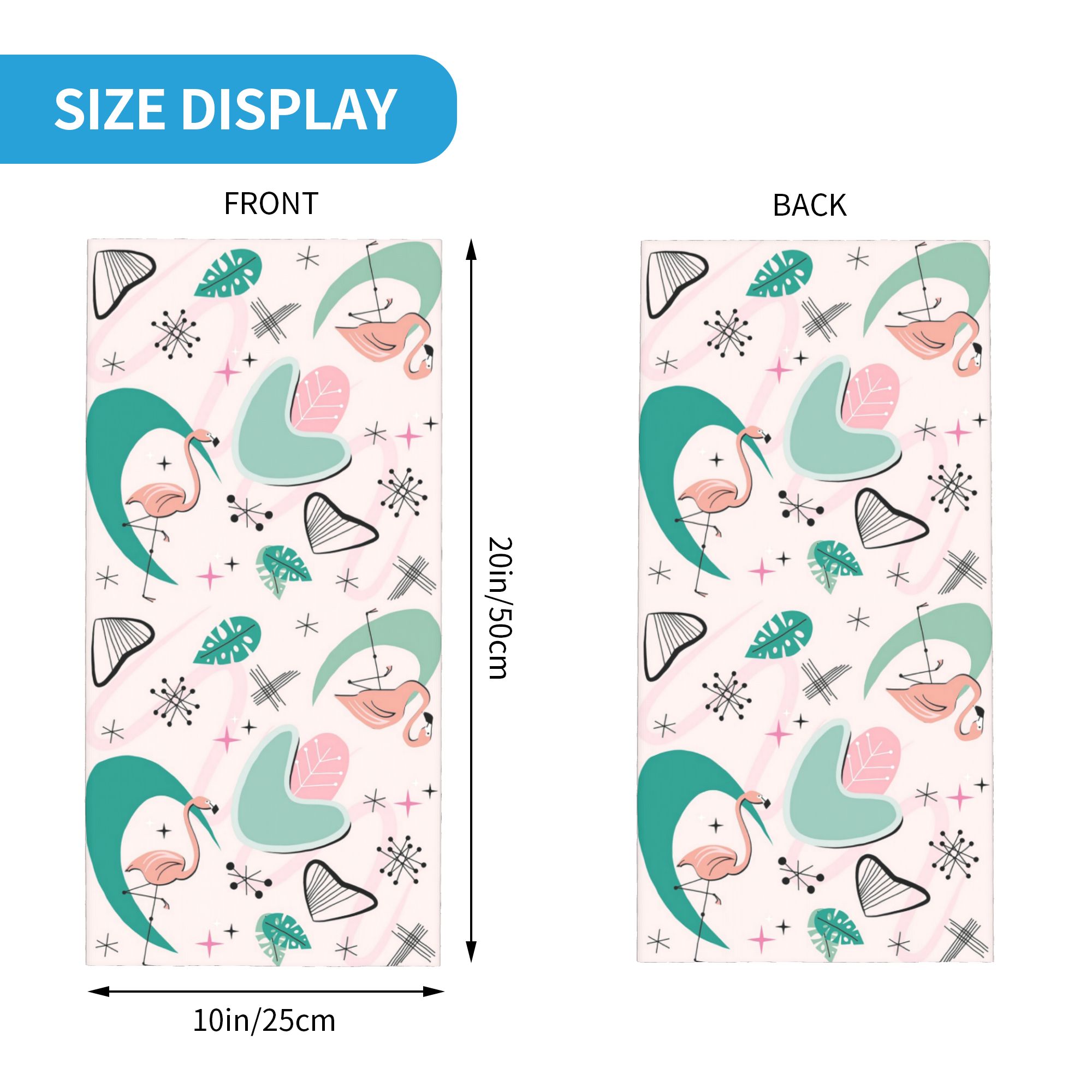 Atomic 50s Flamingo Bandana Ne - Women'S Fashion In The 50S recensione e prezzo