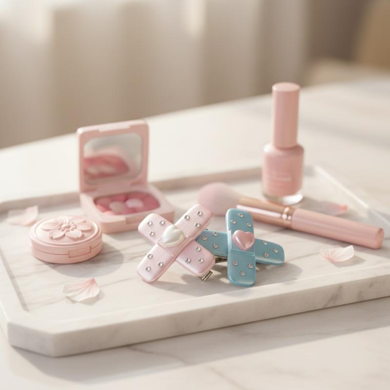 Set di 2 fermagli per capelli  - Women'S Y2K Fashion Aesthetic recensione e prezzo