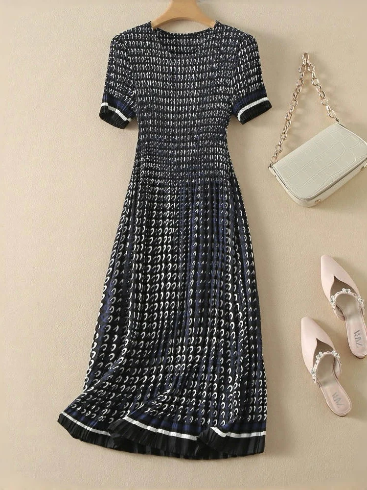 Abito plissettato, linea vita  - Smocked Dress Women recensione e prezzo