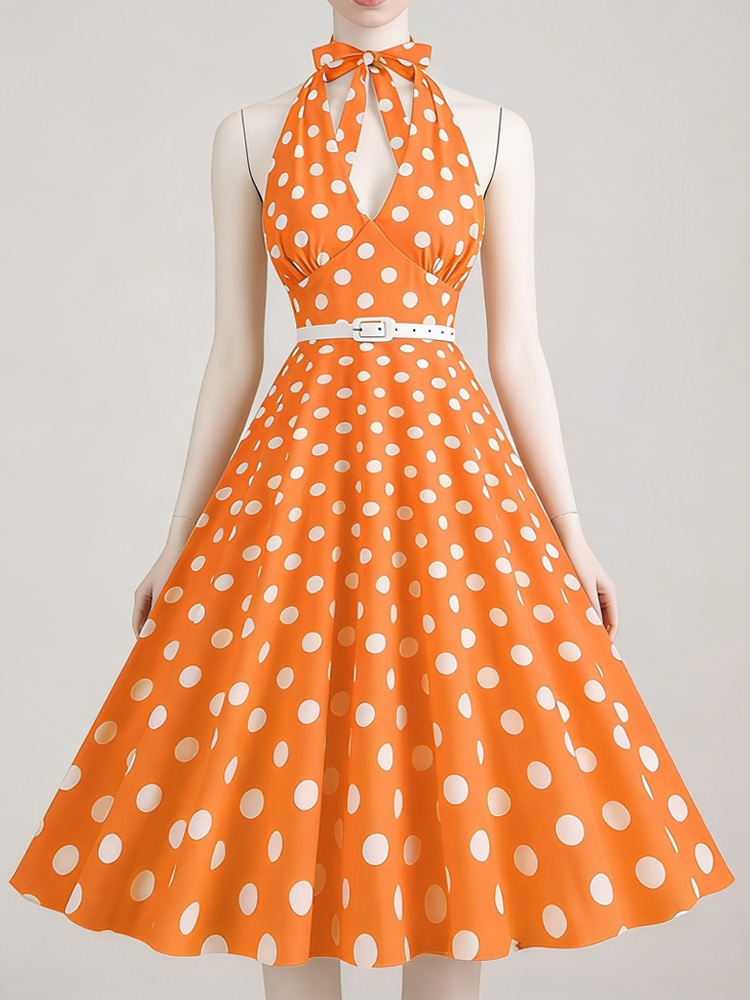 Abito Sexy Halter con Scollo a - Women'S Fashion In The 1950S recensione e prezzo