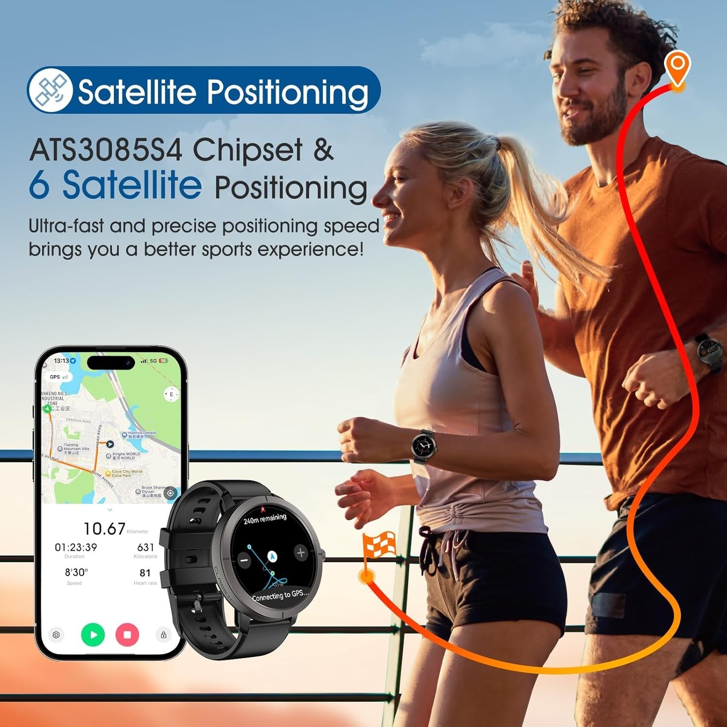 Smartwatch MoriTech GPS con Di - Women'S Fashion Retailers recensione e prezzo