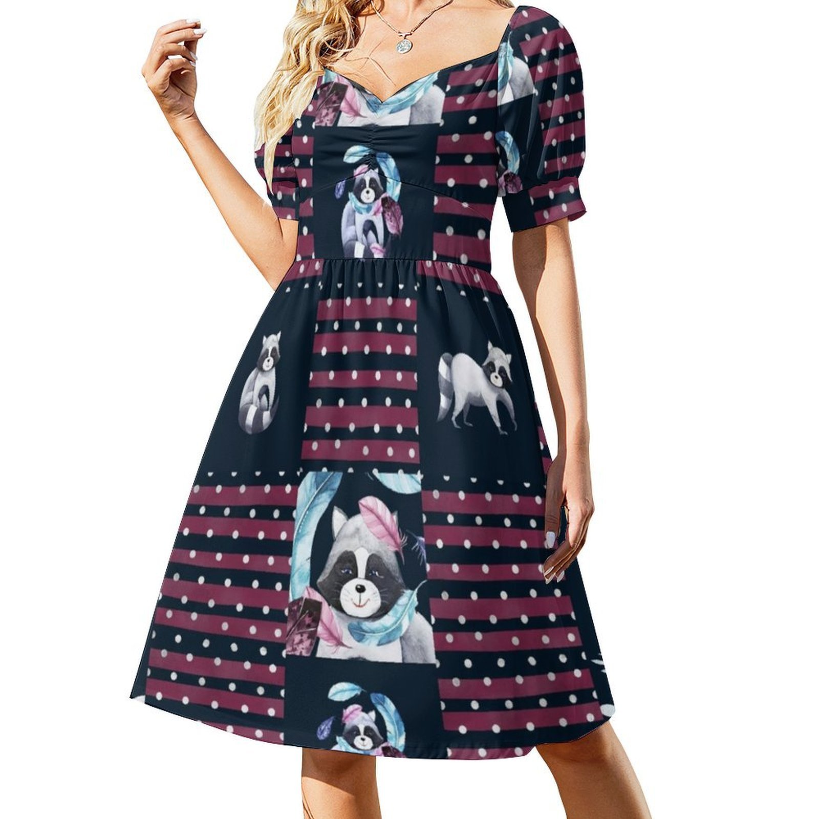 Abito grembiule floreale con p - Smocked Dress Women recensione e prezzo