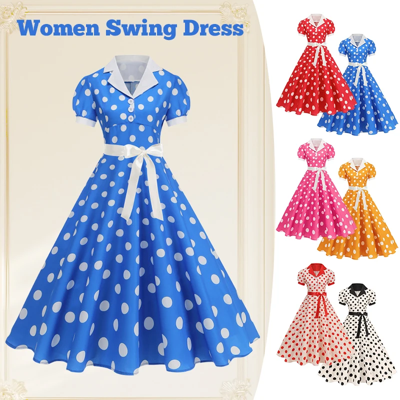 Abito estivo vintage a pois da - Women'S Fashion In The 1950S recensione e prezzo