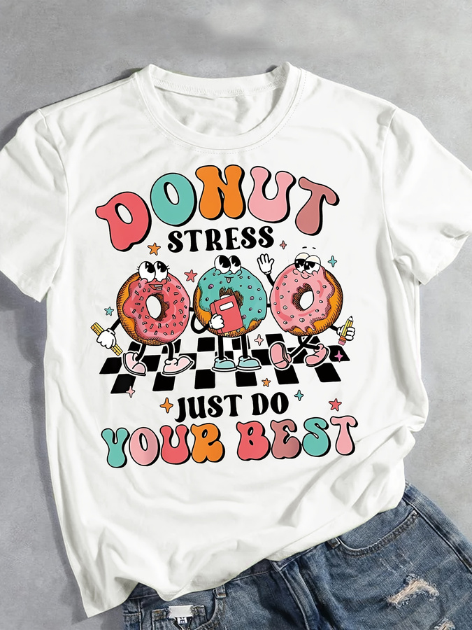 T-shirt con stampa Cartoon Don - Women'S Fashion Trends Summer 2025 recensione e prezzo