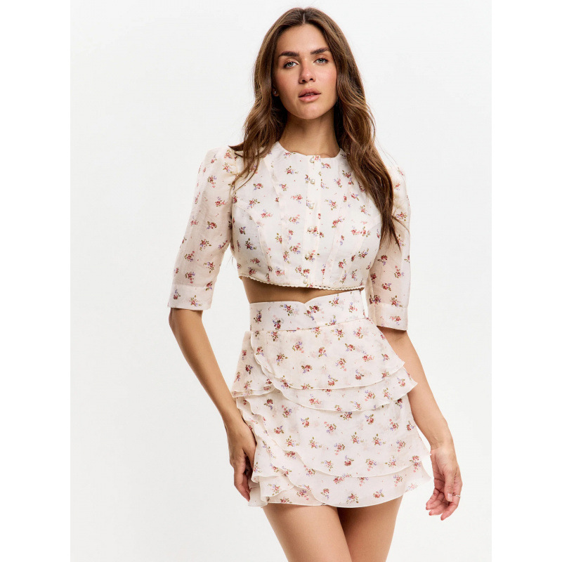 Set Coordinato con Stampa Flor - Printed Wrap Skirt recensione e prezzo