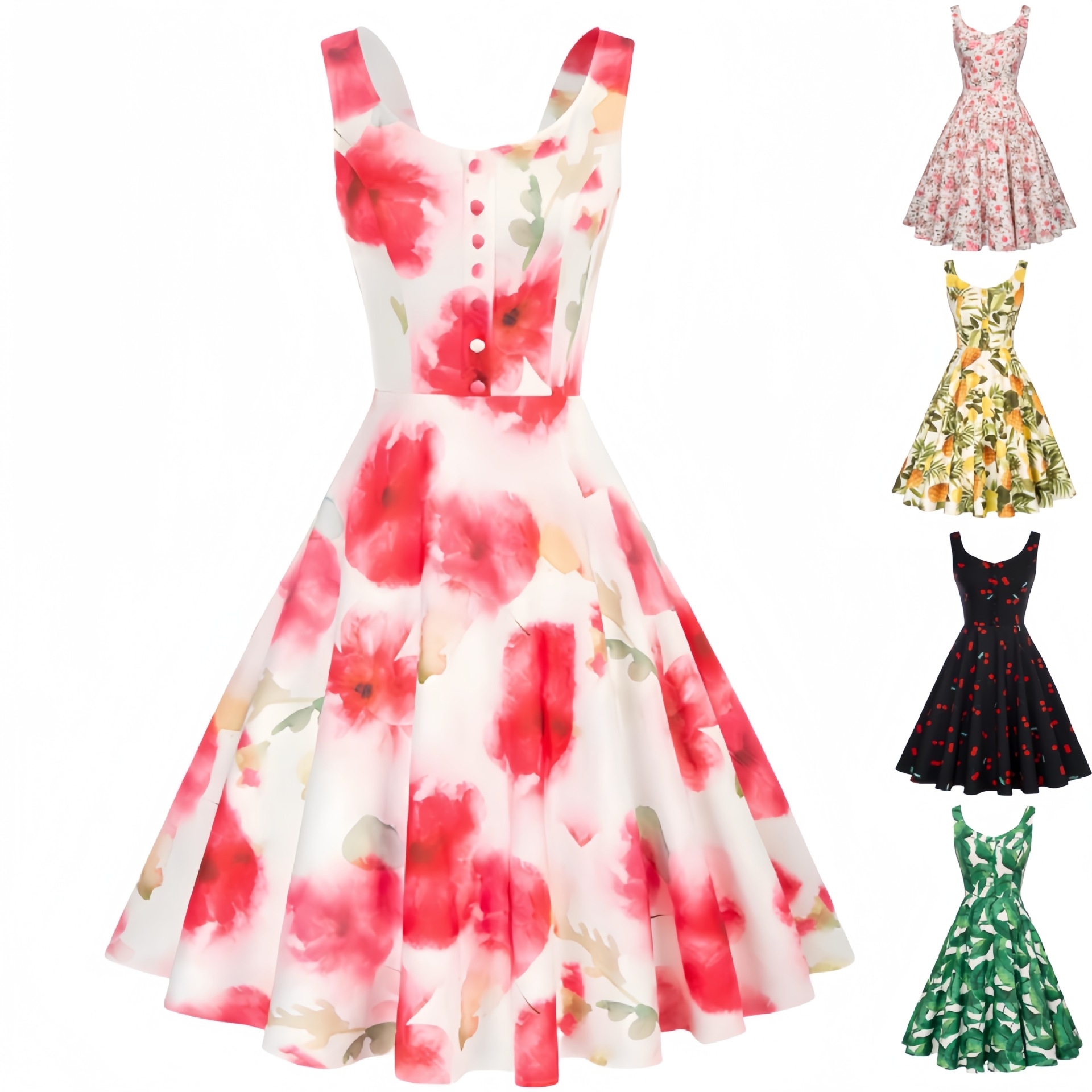 Abito da cocktail retrò anni ' - Women'S Fashion In The 1950S recensione e prezzo