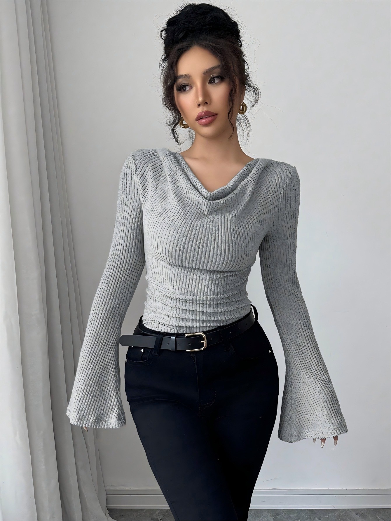Top da donna a collo a cappucc - Women Fashion Blouse recensione e prezzo